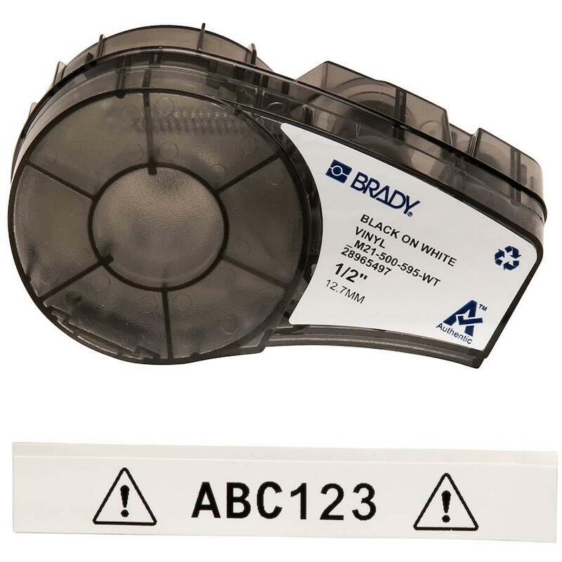 VINYLTAPE  M21-500-595-WT   142807 - WIT     BRADY