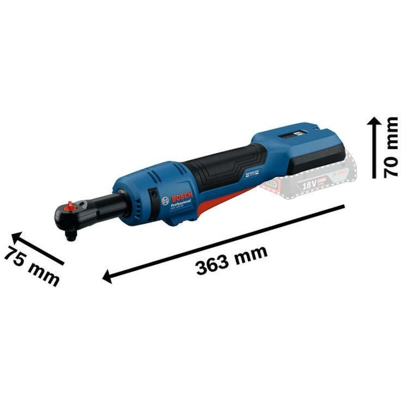 CLE A CLIQUET/ACCU 18V/2X2A GRC 18V-60 (L-BOXX)BOS