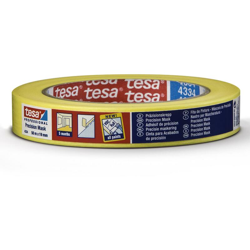 RUBAN ADH.TESAKREPP JAUNE   4334  50MM X 50M  TESA