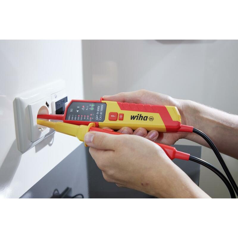 TESTEUR DE TENSION 12-1000V SB25516 AC 2XAAA  WIHA
