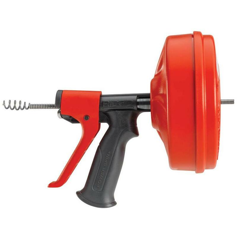 DÉBOUCHEUR MANUEL           POWER SPIN+     RIDGID