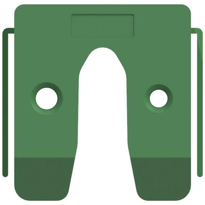 UITVULPLAATJE 10 GROEN      34510 - 50X50MM