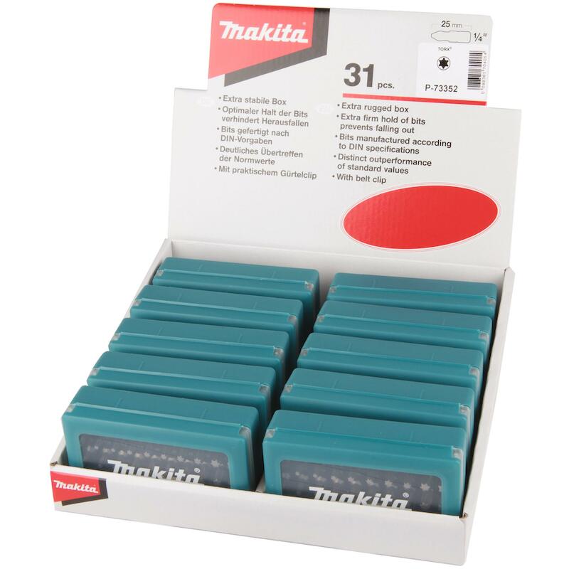 SCHROEFBITSET - P-73352 - MAKITA