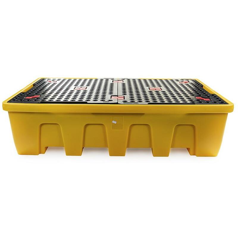 BAC DE RÉTENTION IBC JAUNE  2260X1460X575MM PLASTI