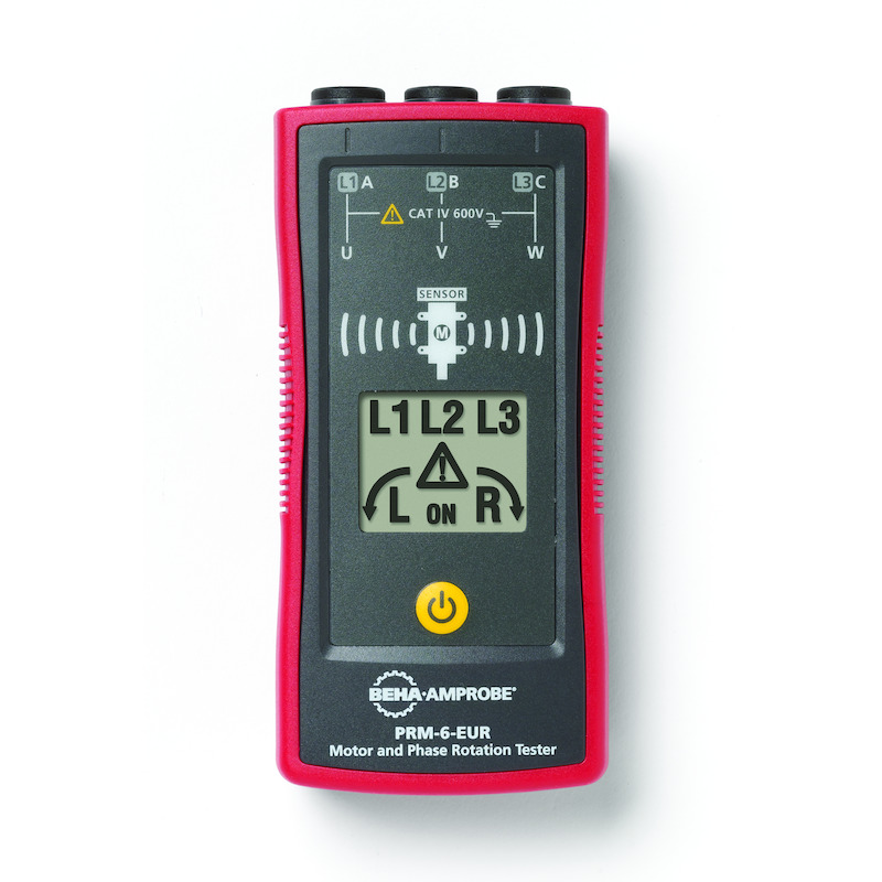 MOTOR- EN FASEROTATIETESTER PRM-6  2XAAA  BEHA-AMP