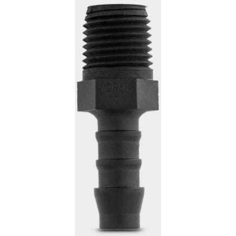 SLANGPILAAR 6MM X 1/4"M/BSPT  GES06R1-4   NYL.