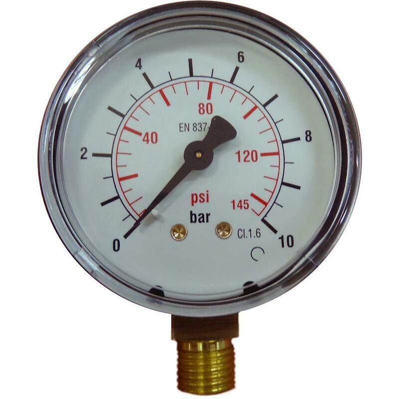 MANOMETRE 1/4"OA D63-0/160BAR   1430   ABS