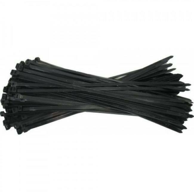 KABELBINDER NYLON 6.6 ZWART 110197071    - 7,6X300