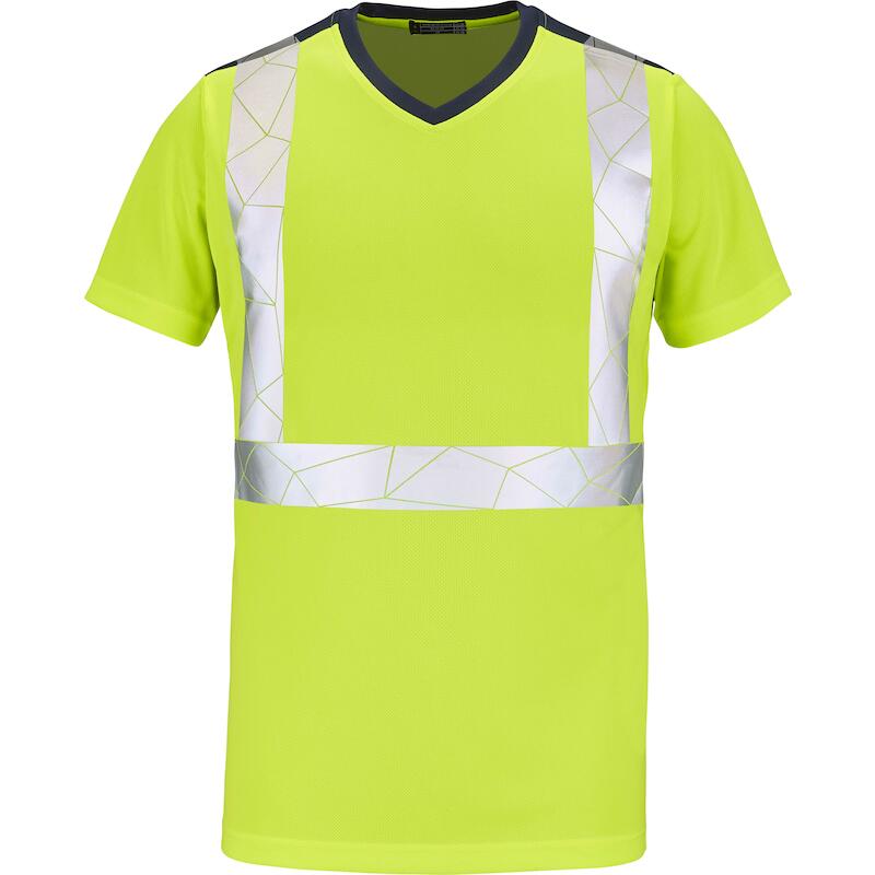 Opsial - T-shirt hoge zichtbaarheid - Cassius ogt - klasse 2 - en iso 20471 - geel - maat s - 08133415
