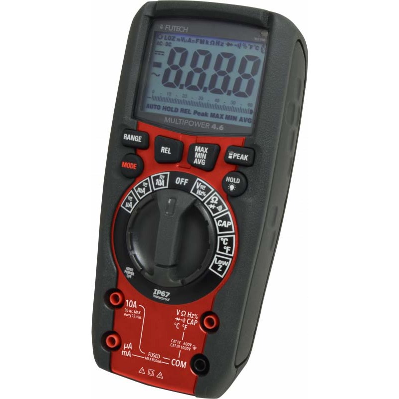 MULTIMÉTRE 1000V/10A        MULTIPOWER 4.6 COMPACT