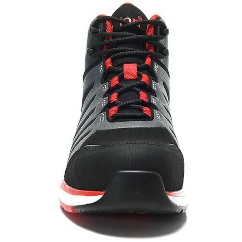 HOGE SCHOEN ESD - JORI JO_RAPID - S3 ZWART EN ROOD 42