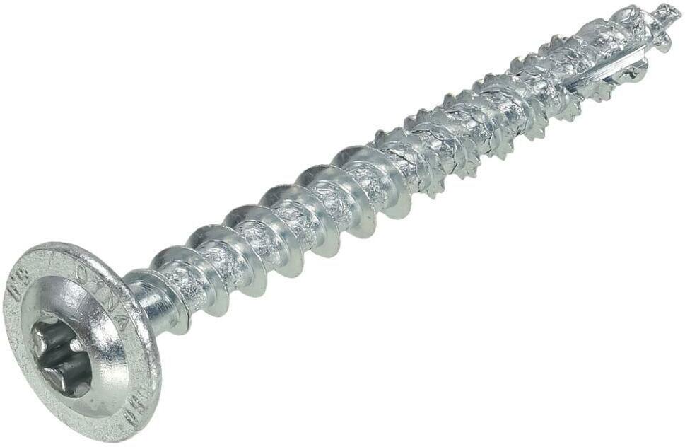 HOUTBOUWSCHROEF TX40 TK DD 8,0X100/55MM ZN DYNAPLU