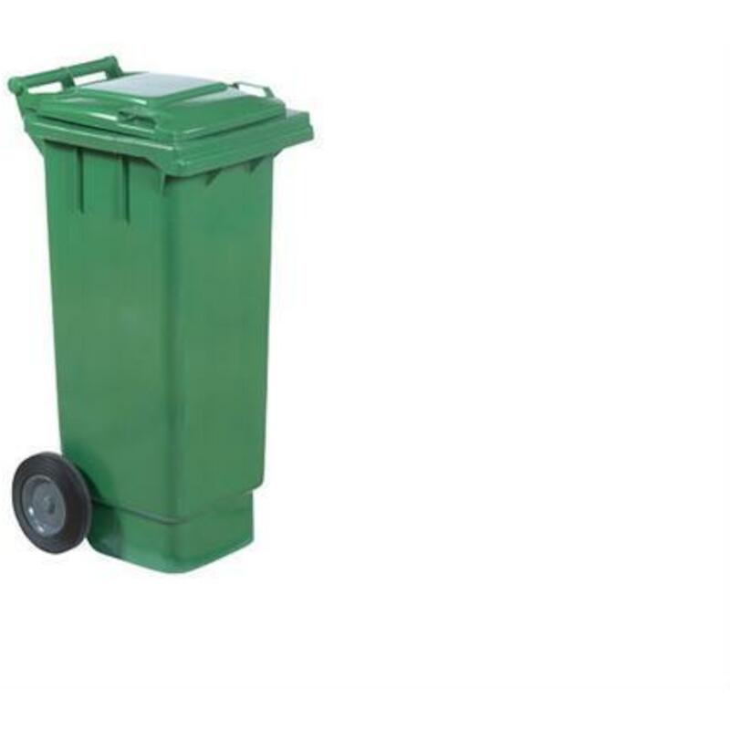 VUILNISBAK - PLASTI-BAC 810080 - HIGH DENSITY POLYETHYLEEN 80 L GROEN