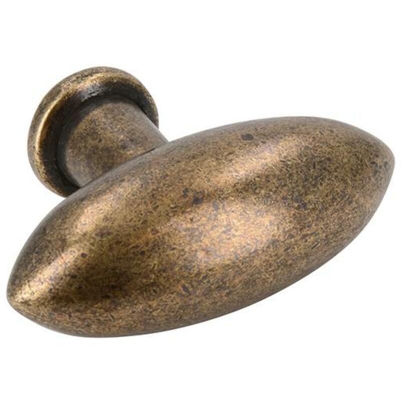 BOUTON MEUBLE'OLIVE'V.LAIT. 2039-38ZN10 38MM  SIRO