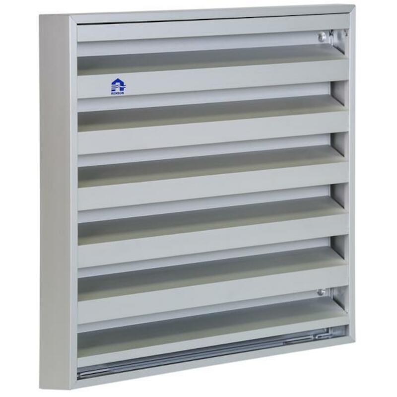 GRILLE MUR APPLIQUE NATUREL 431 225X225     RENSON