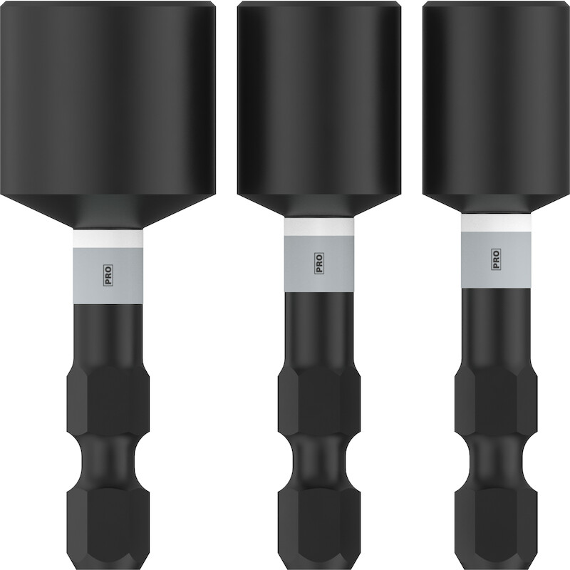 DOPSLEUTELSET PRO IMP. 1/4" 2608521U64 (3ST) BOSCH