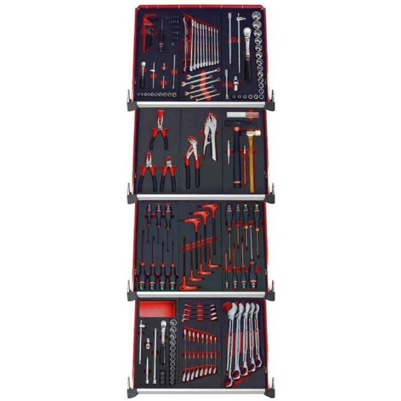 12 MODULES OUTILS MIXTES    CMM.150BNL(150PC)FACOM