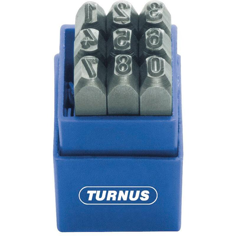 POINÇONS À CHIFFRES 0-9    328  - 6 MM      TURNUS