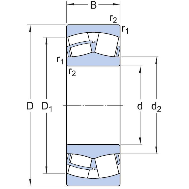 TONLAGER                    23026 CC/W33       SKF