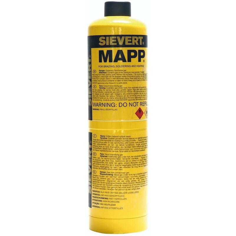 CARTOUCHE GAZ MAPPGAS 2400° 222183 - 640ML SIEVERT