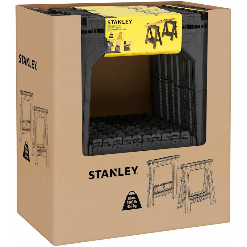 TRÉTAUX PLIABLES (PAIRES) STST1-70713      STANLEY