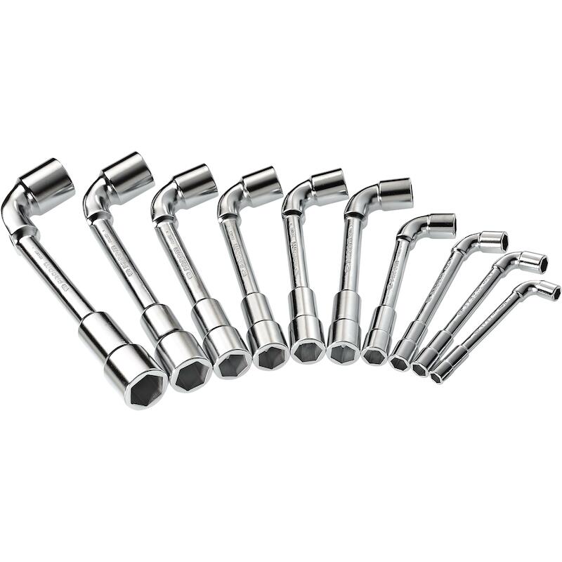 SOKSLEUTELSET GEBOG.8-19MM  76.JN10 (10ST)   FACOM