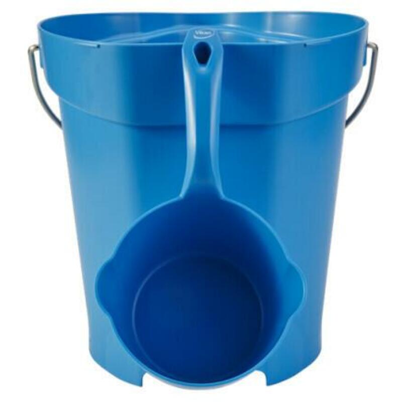 SEAU PP/INOX VERT           5686/2 - 12L     VIKAN