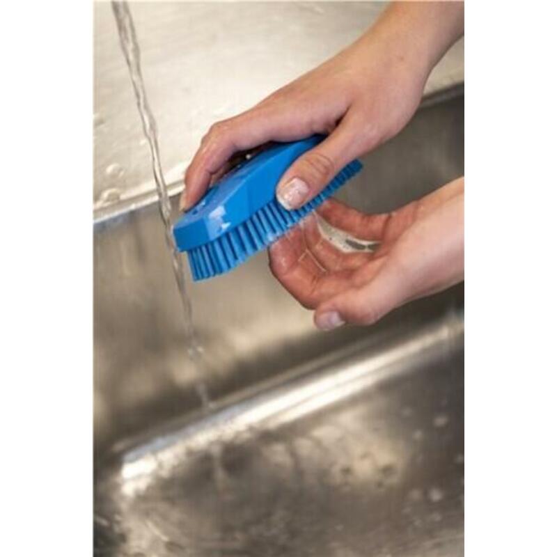 BROSSE À ONGLES DUR BLEU    6440/3  130X50MM VIKAN