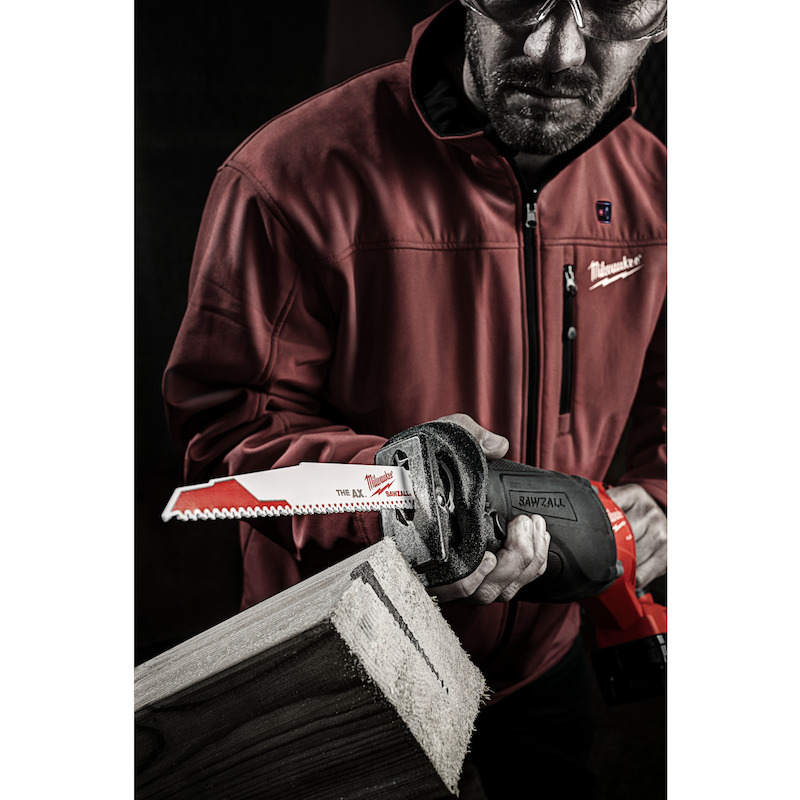 Milwaukee - Reciprozaagblad - Sawzall The ax - Hout met spijkers - 230 mm - 5 tpi - 5 stuks - 08119455