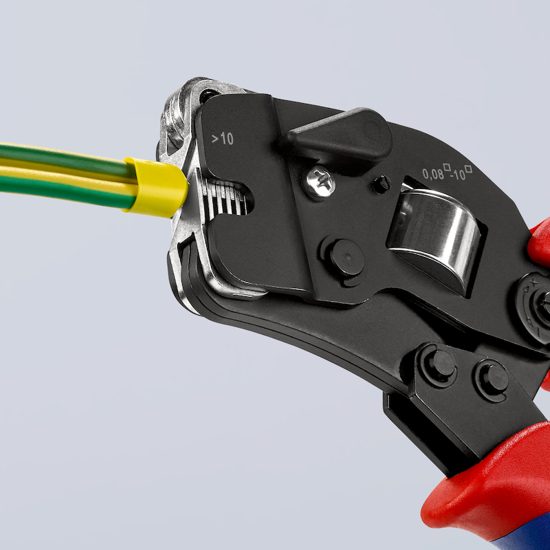 KABELSCHOENTANG ZELFINST. 0,08-16MM² 975309 KNIPEX