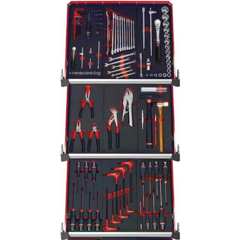 9 MODULES OUTILS MIXTES     CMM.115BNL(115PC)FACOM