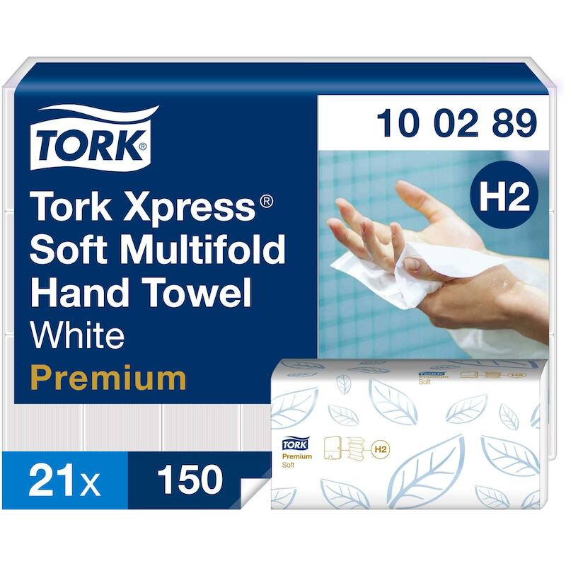 PAPIER 2 LAAGS - TORK 100289 - ( 26 CM)