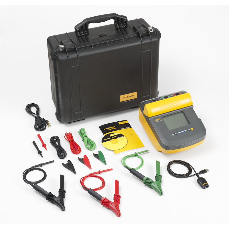 CONTROLEUR D'ISOLEMENT 5KV  FLUKE-1550C/KIT  FLUKE