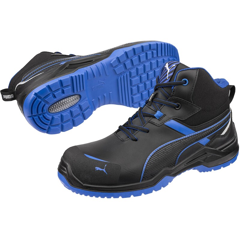 CHAUSS.ESD HAUT S3S 11  KRYPTON BLEU (63.427.0) 43