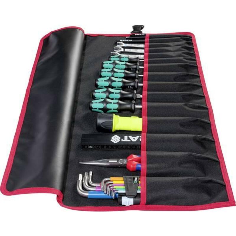 TROUSSE ENROUL.12 POUCHES   BASIC ROLL-UP CASE PAR