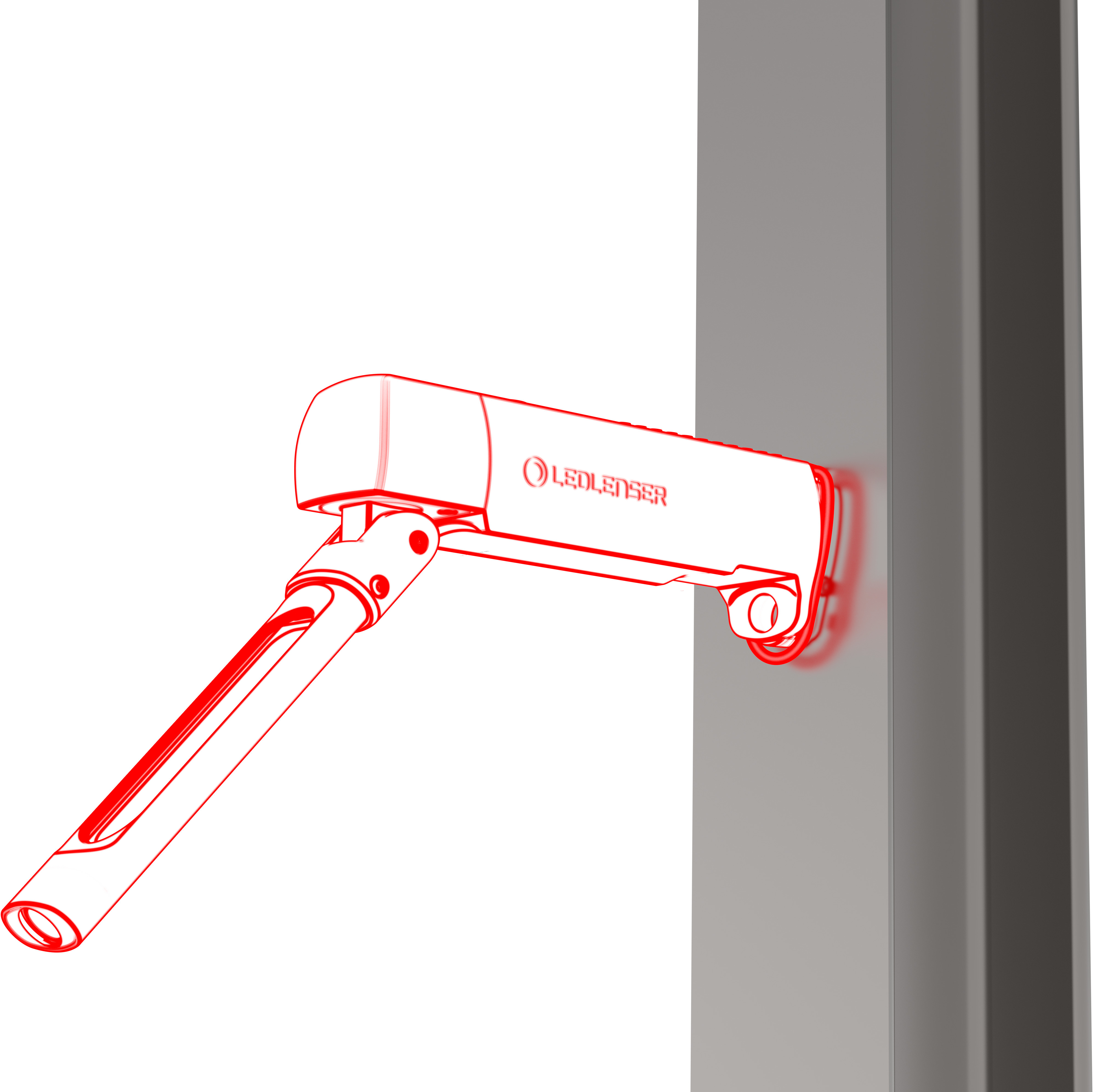 WERKLAMP LED 500LM OPLAADB. W6R WORK    LED LENSER