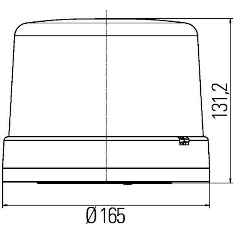 2RL.011.484.021 DRAAILICHT LED MAGN