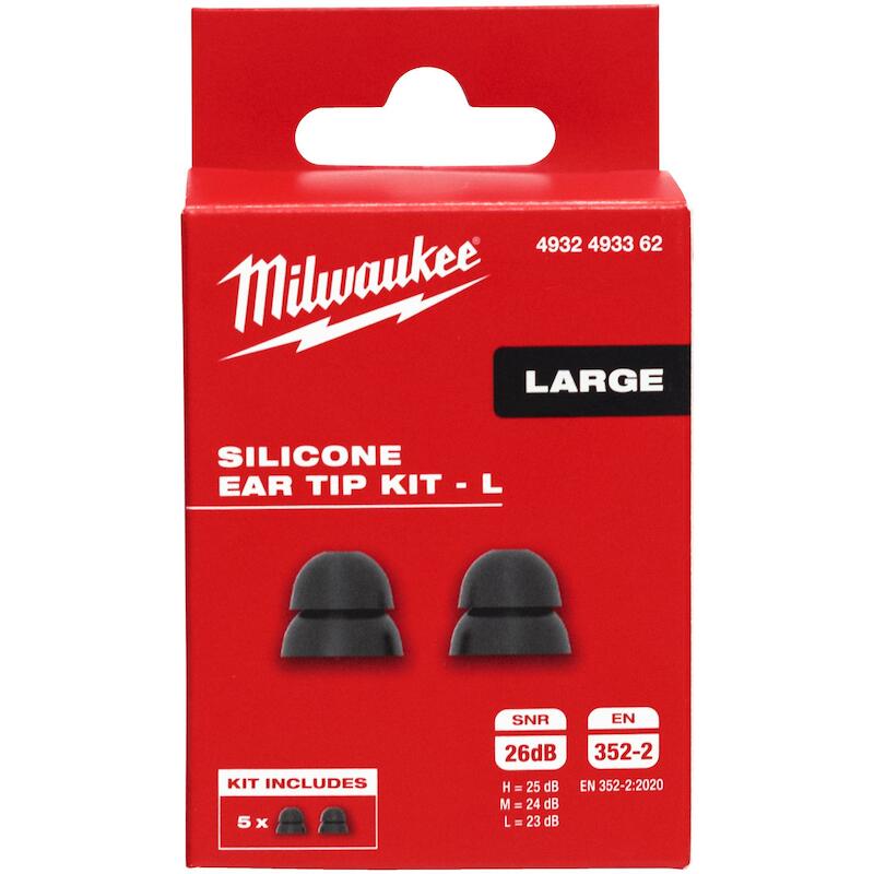 SILICONE OORDOP L           4932493362   (5PR)MILW