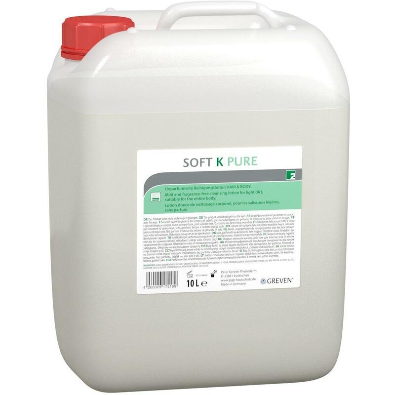 NETTOYANT PEAU CANISTER/10L SOFT K PURE     GREVEN