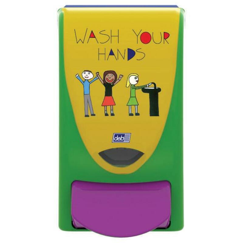 DISPENSER 1L                NOW WASH YOUR HANDS