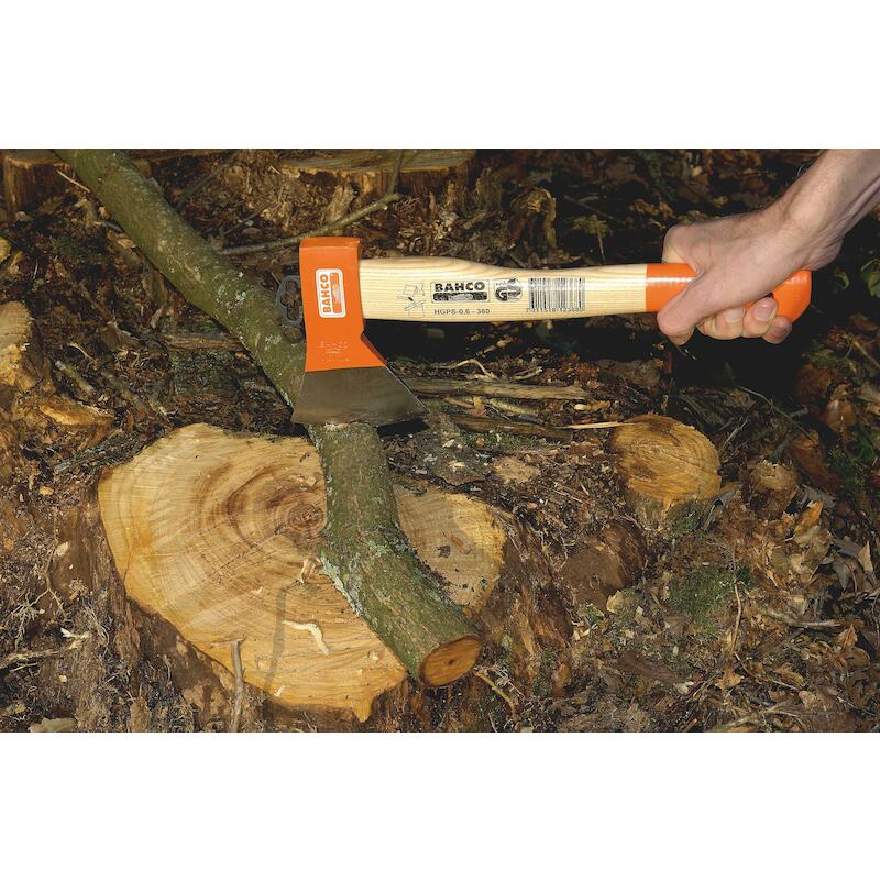 HACHETTE DE CAMPING 380MM   HGPS - FRÊNE     BAHCO