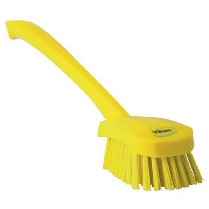 BROSSE À VAISS.DUR JAUNE    4186/6  410X43MM VIKAN
