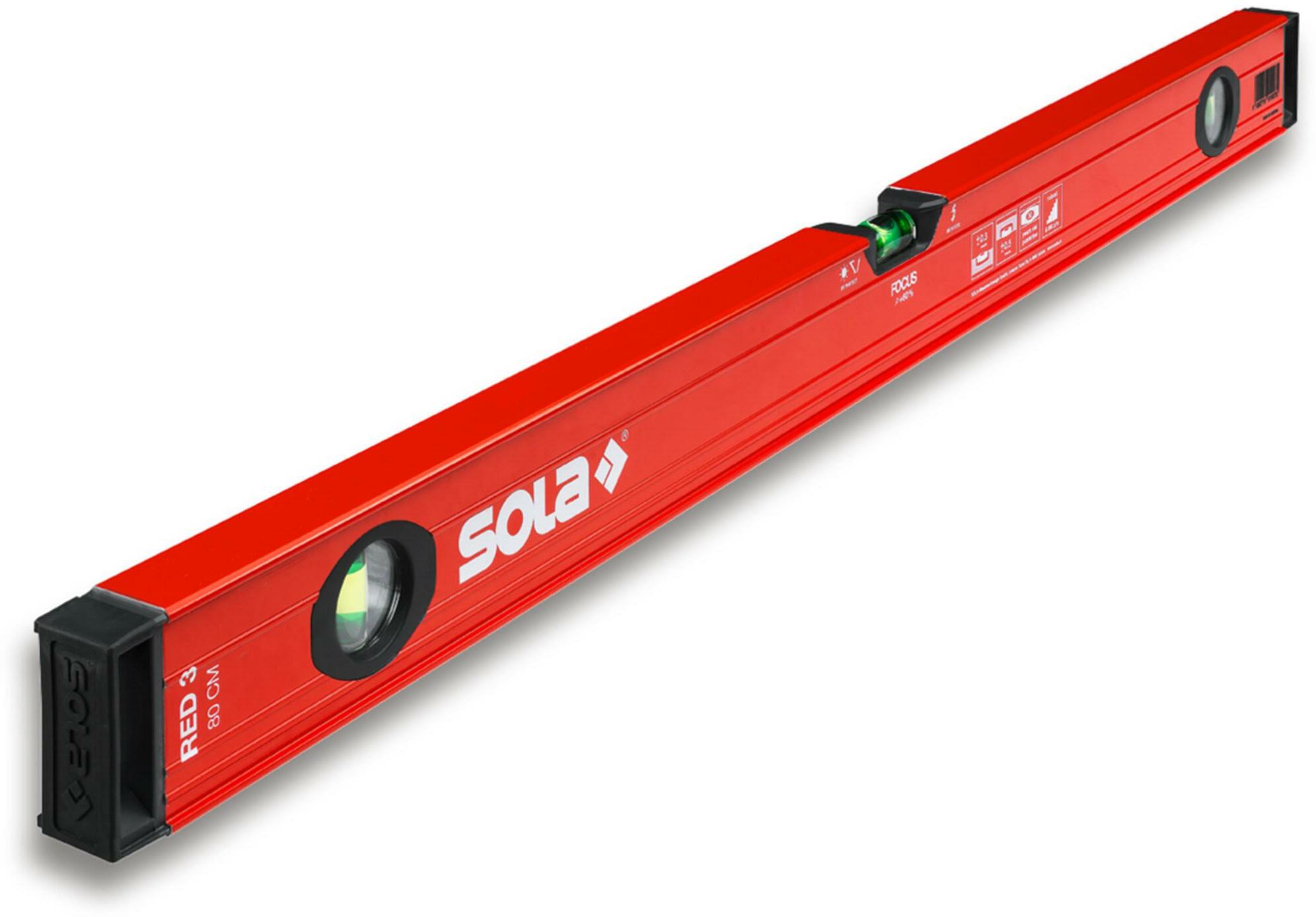 WATERPAS 1000MM             RED 3             SOLA