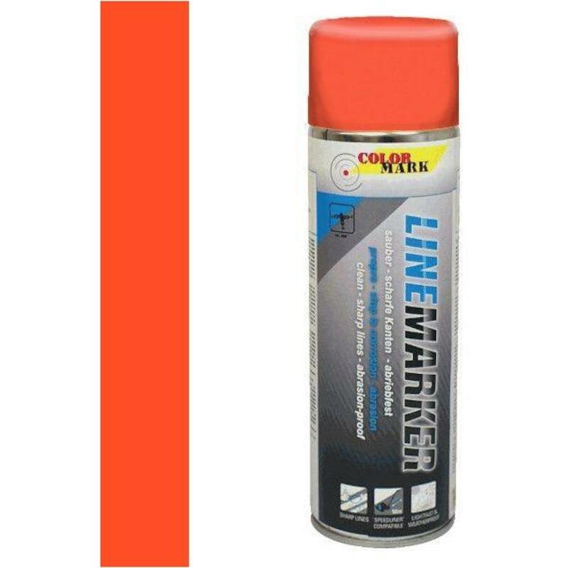 TRAC.DE LIGNE ORANGE 500ML  LINEMARKER   COLORMARK