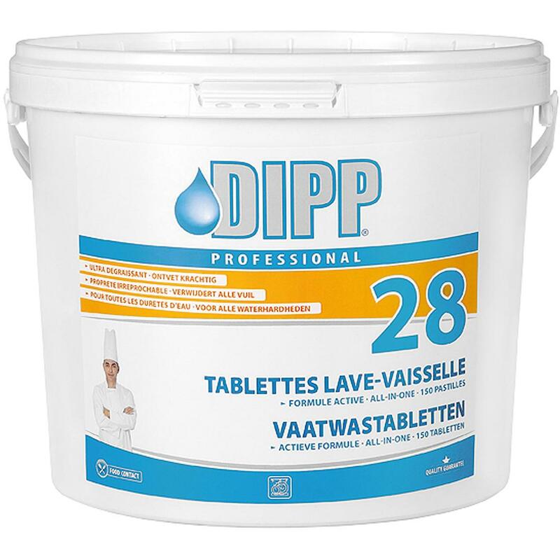 TABLETTES LAVE-VAISSELLE    NR.28  (150PCS)   DIPP