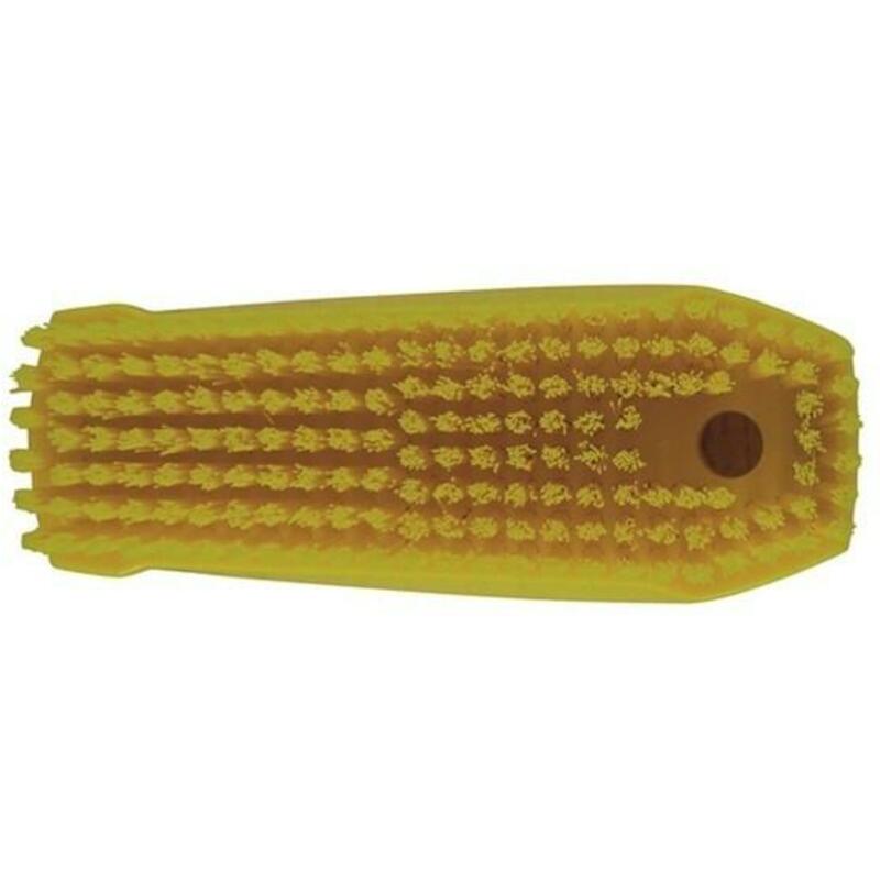 BROSSE À ONGLES DUR JAUNE   6440/6  130X50MM VIKAN