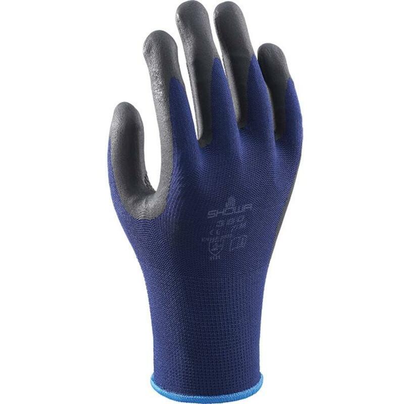 HANDSCHOEN - SHOWA 380 - BLAUW / ZWART 6
