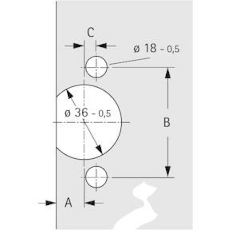 SELEKTA PRO2000 SIERKAP GLAS DEUR T22   HETT-10075