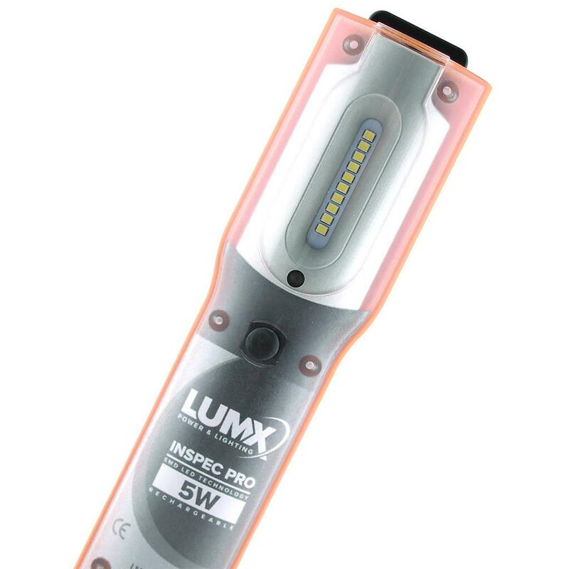LAMPE D'INSPECT.LED 5W 3,7V LM 52125 RECHARG. LUMX