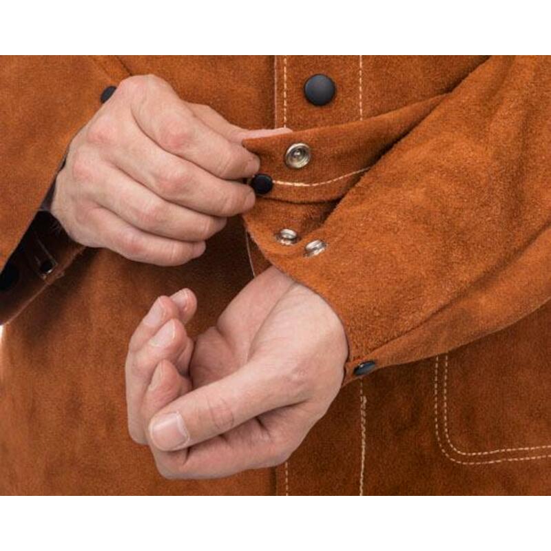 VESTE SOUDEUR LAVA BROWN      44-7300    XL WELDAS